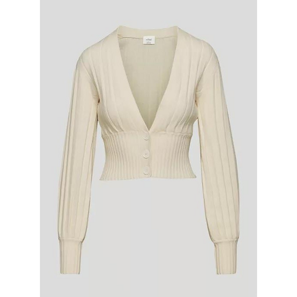 Aritzia Sweaters - Aritzia Wilfred PLUNGE FRONT CARDIGAN in Cream